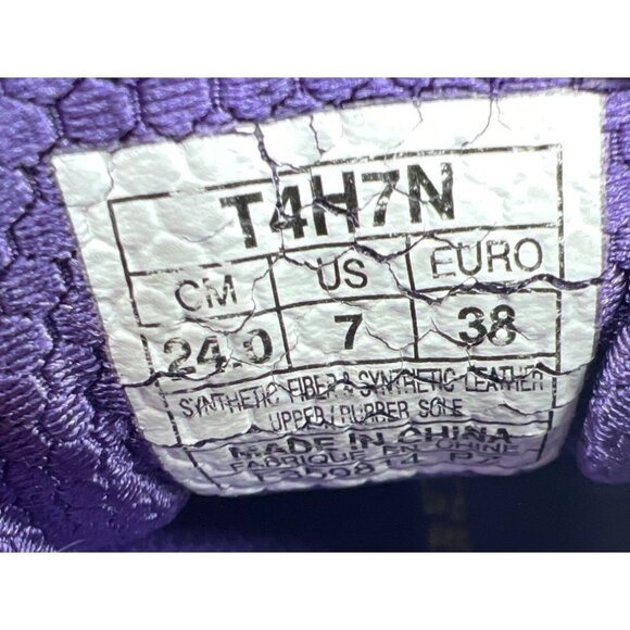 Asics Womens Gel Kayano 21 Running Shoes Purple Green Size 7 - Picture 9 of 9